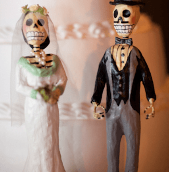 Mexican Day of the Dead Themed Weddings