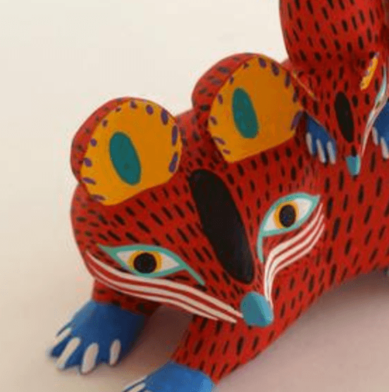 Medium Carved and Painted Animal Masks, Xuana – Zinnia Folk Arts