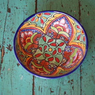 Pasta or Soup Bowl, Ready to Ship Ceramics Zinnia Folk Arts   
