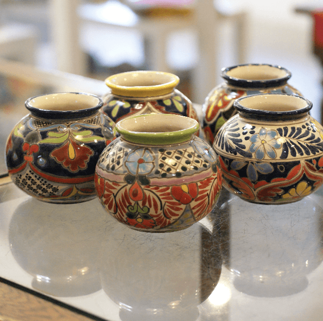 Special Order Round Flower Pots (Medium) | Zinnia Folk Arts