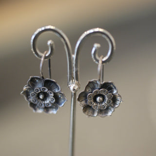 Sterling Sunflower Earrings Jewelry Victor's   