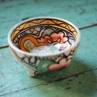 Three-Footed Bowls, Small Ceramics Zinnia Folk Arts Mint  