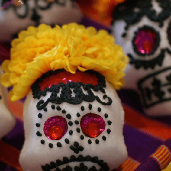 Mexican Folk Art Sugar Skulls
