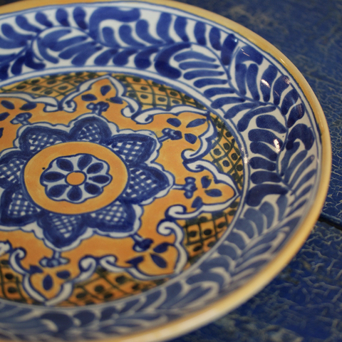 7" Handmade Dessert Plates, Round, Ready to Ship