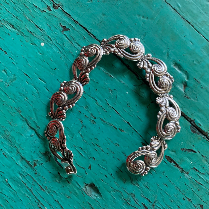 Baby Margot Replica, Sterling Silver Necklace, Bracelet, Earrings Jewelry Zinnia Folk Arts   