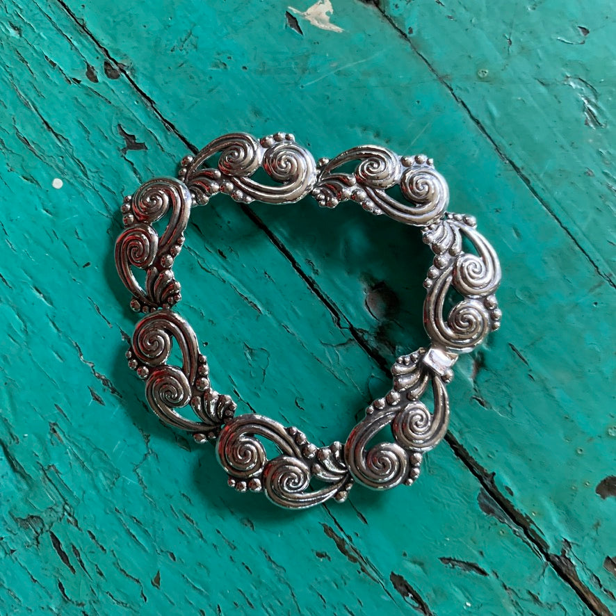 Baby Margot Replica, Sterling Silver Necklace, Bracelet, Earrings Jewelry Zinnia Folk Arts   