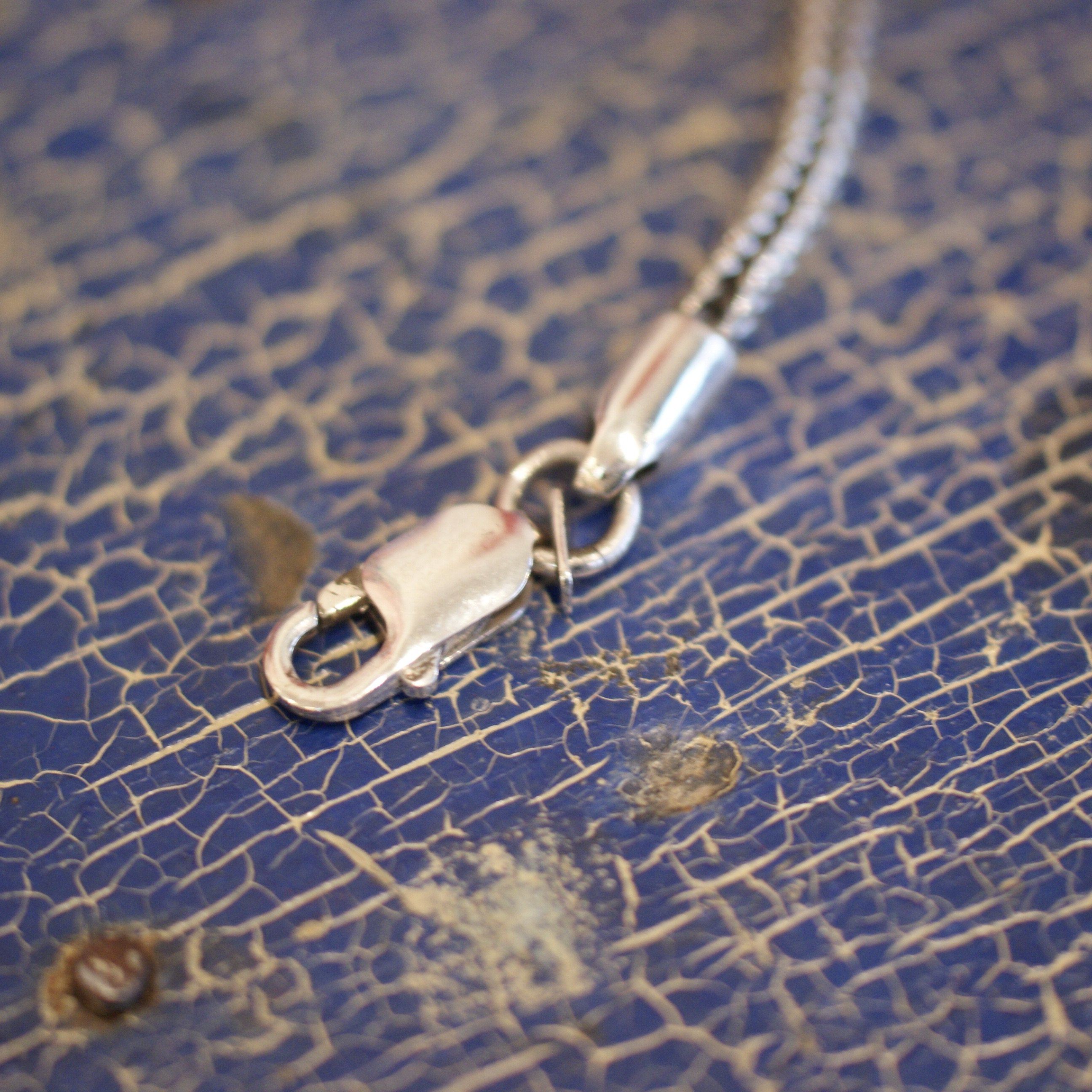 Bali Square Woven Sterling Silver Chain Bracelet with Lobster Closure Jewelry Zinnia Folk Arts   