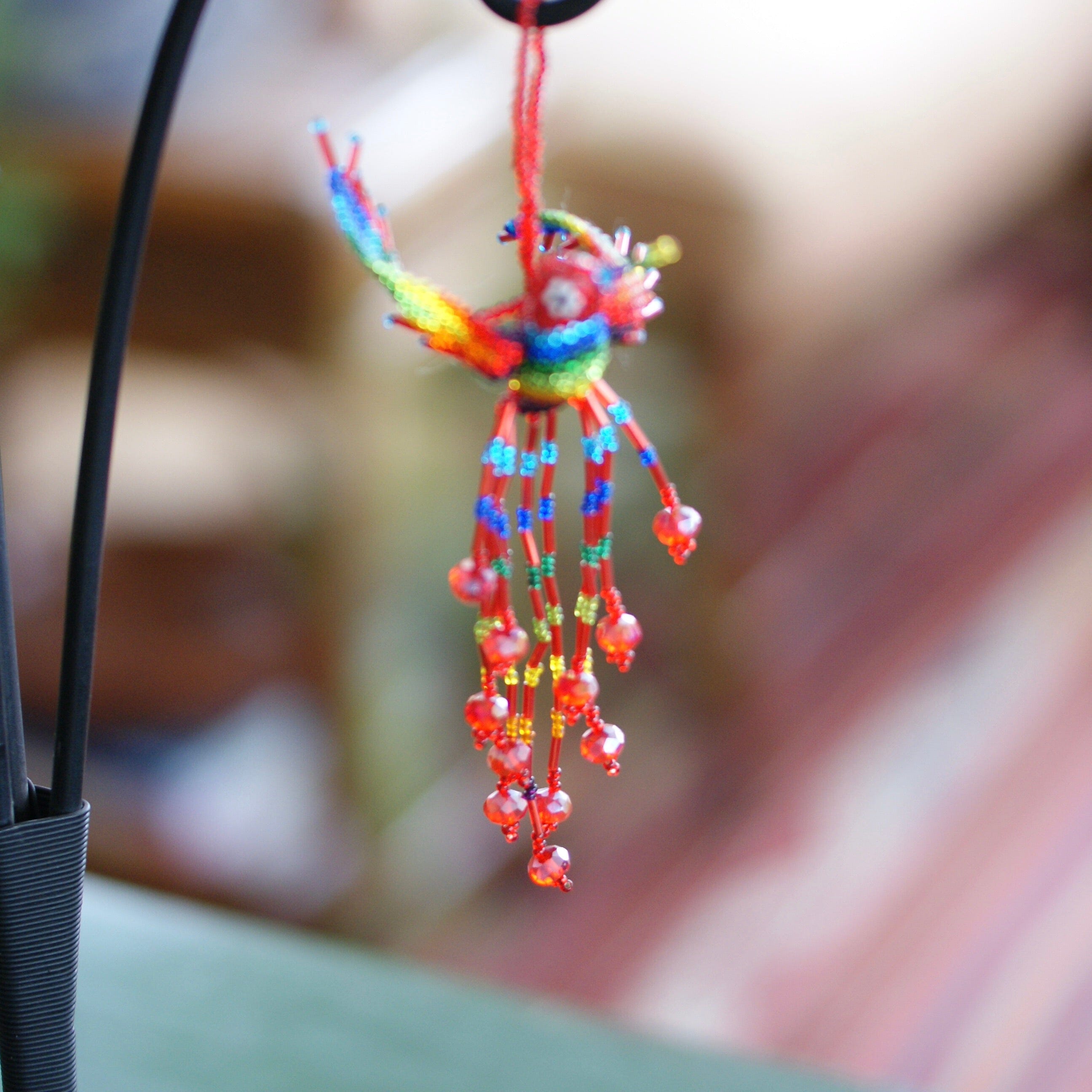 Beaded Hummingbirds  Zinnia Folk Arts   
