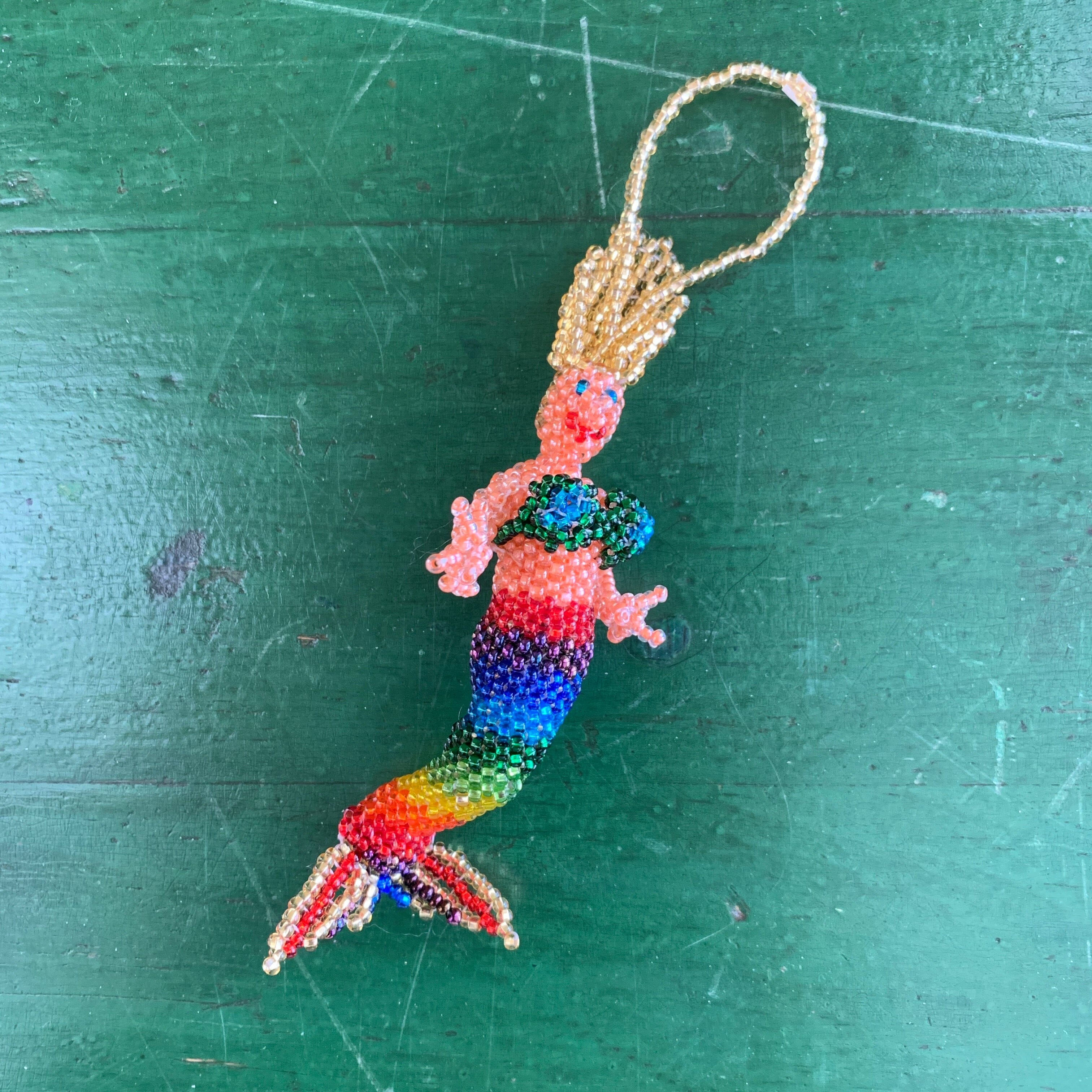 Beaded Mermaids  Zinnia Folk Arts   