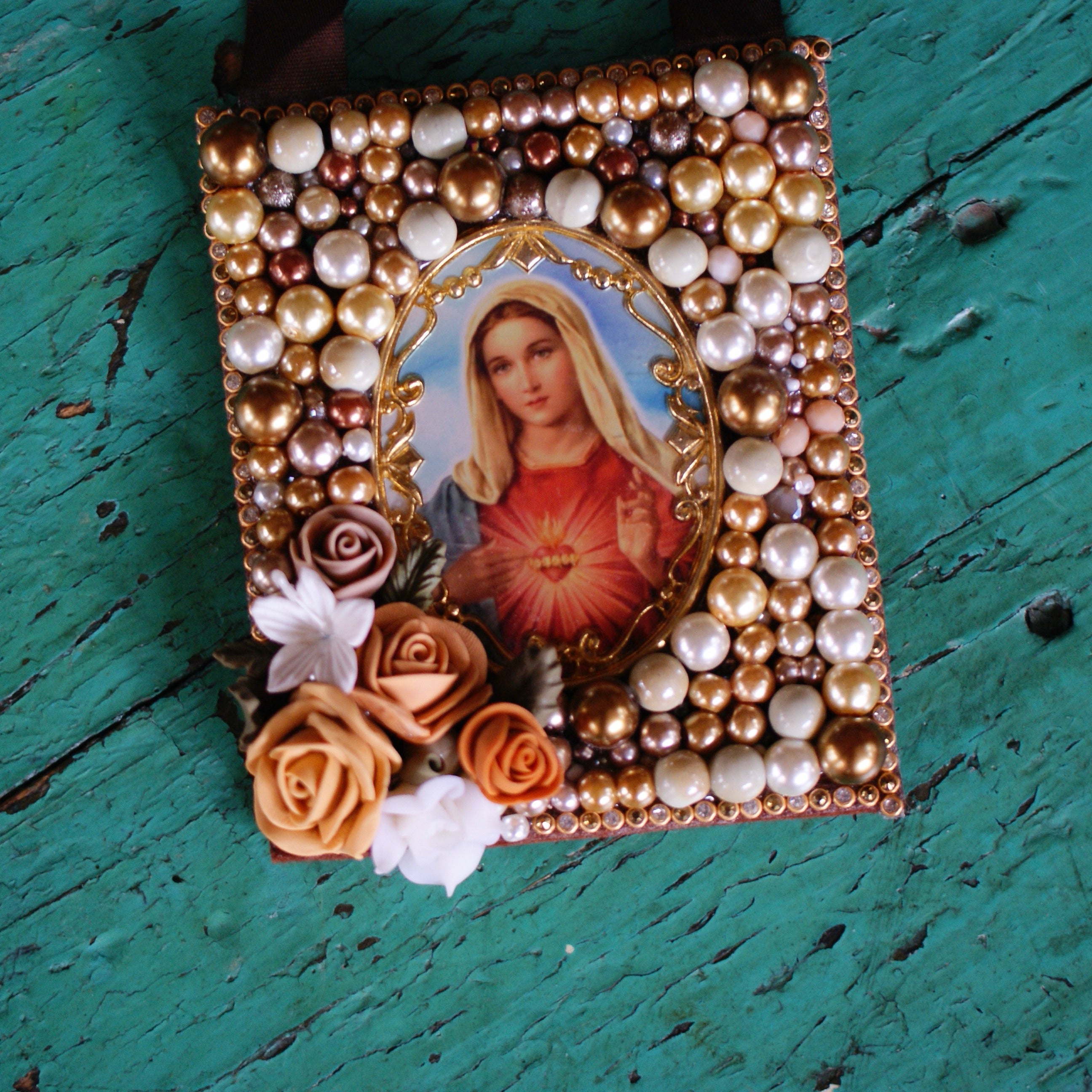 Beaded Religious Icons  Zinnia Folk Arts   