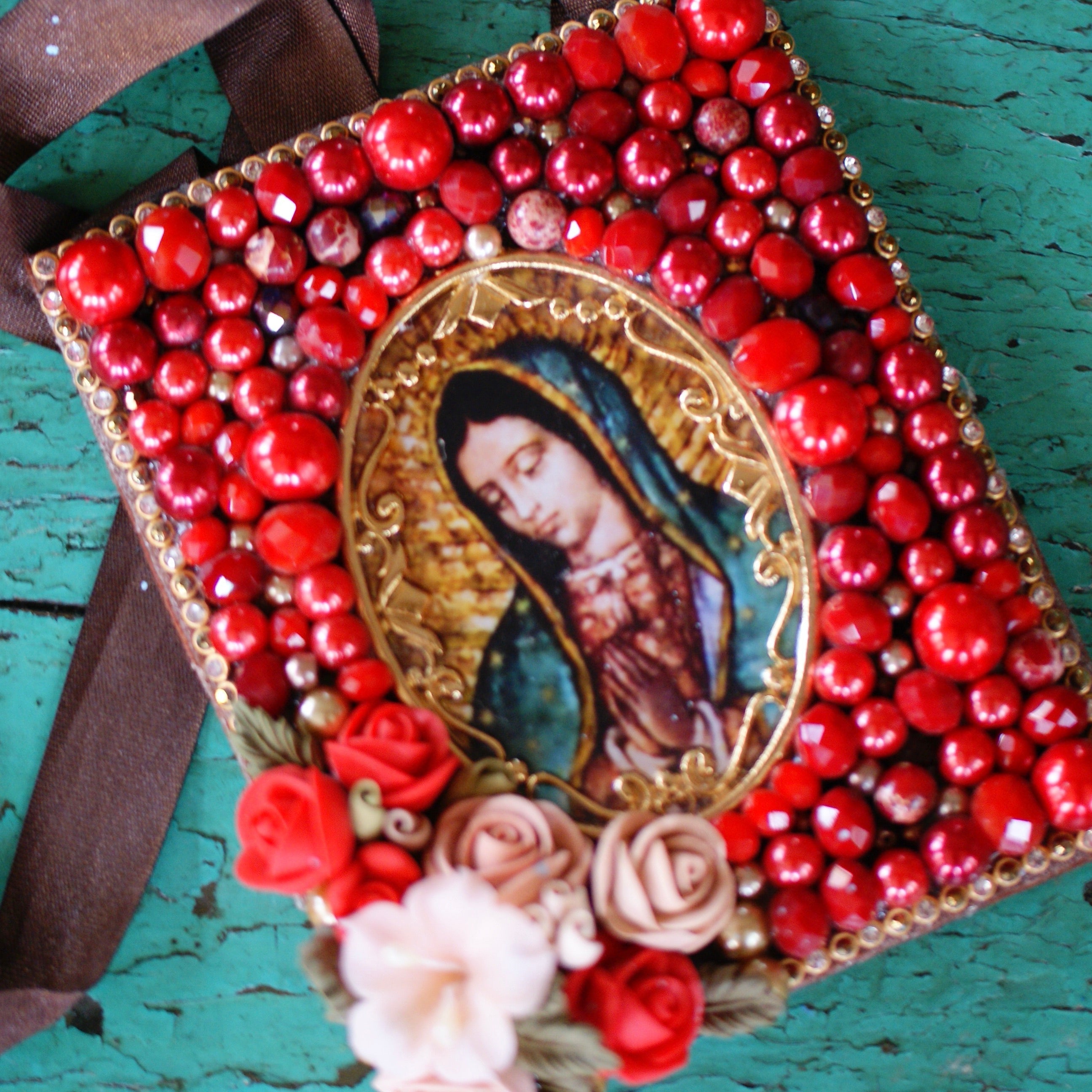 Beaded Religious Icons  Zinnia Folk Arts   