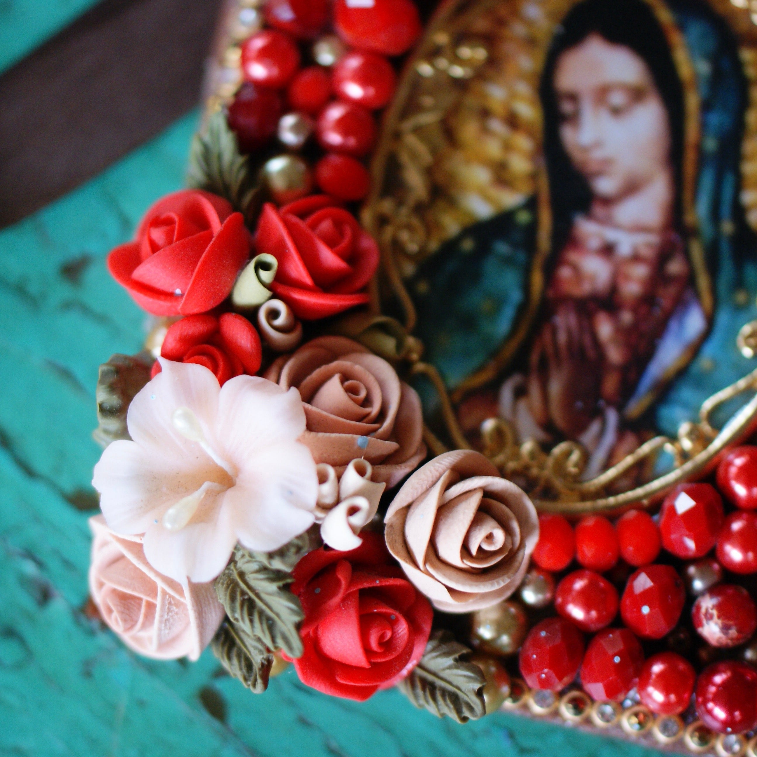 Beaded Religious Icons  Zinnia Folk Arts   