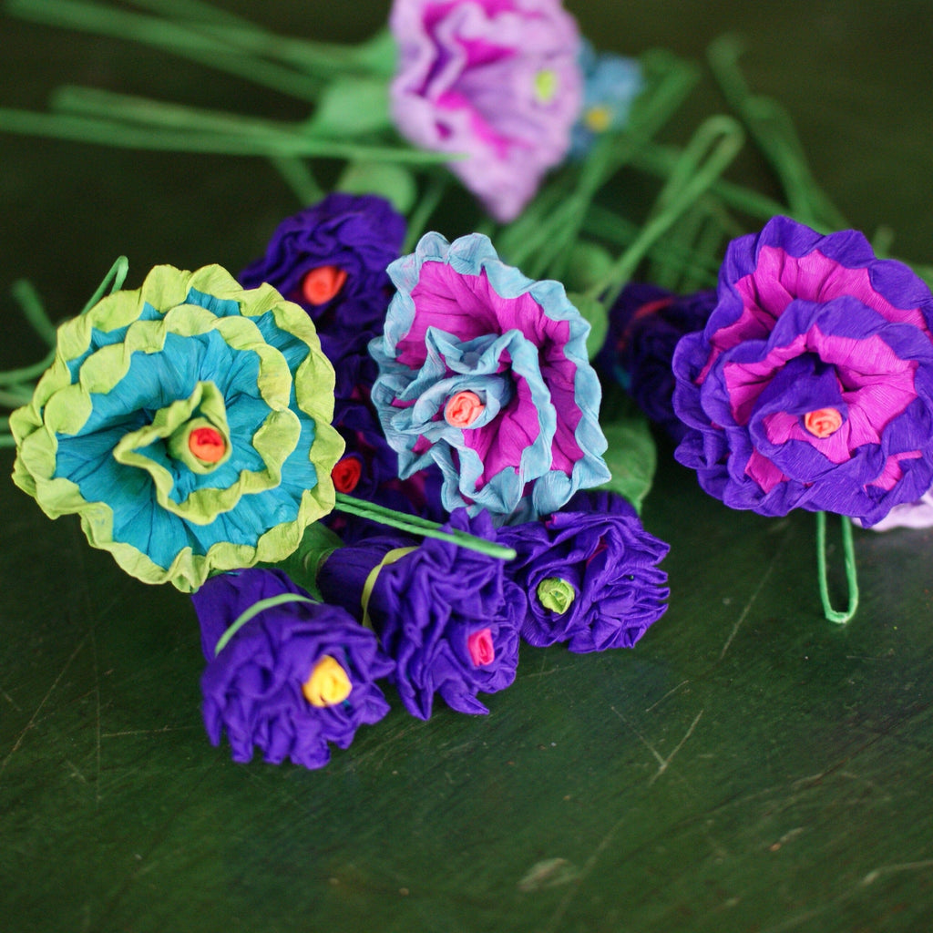Mexican Paper Flowers - Muy Bueno