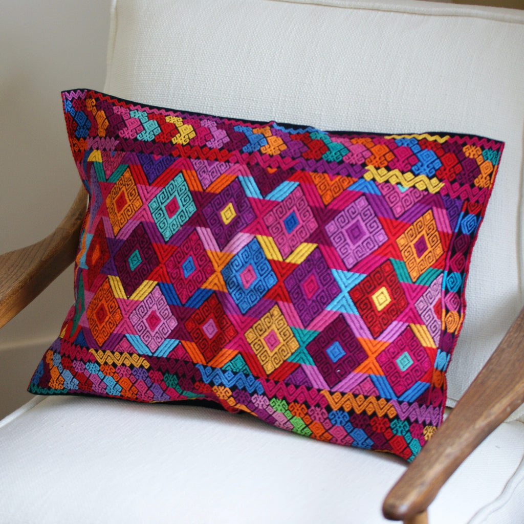 Nahuala Small Lumbar Pillow — TRAVEL PATTERNS  Eclectically curated goods  from around the world.