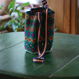 Colorful Crocheted Shoulder Bucket Bags Apparel Zinnia Folk Arts   