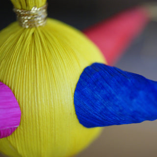 Corn Husk Covered Piñatas  Zinnia Folk Arts   