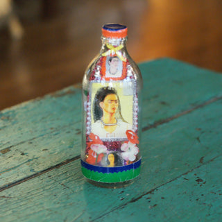 Frida Shrine in a Bottle Whimsical Zinnia Folk Arts   