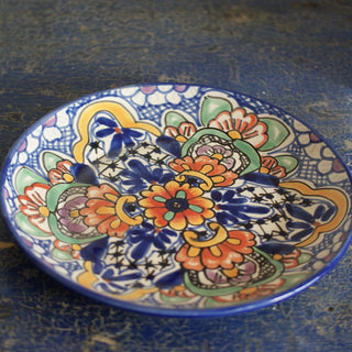 10" Handmade Dinner Plates, Ready to Ship Ceramics Zinnia Folk Arts   