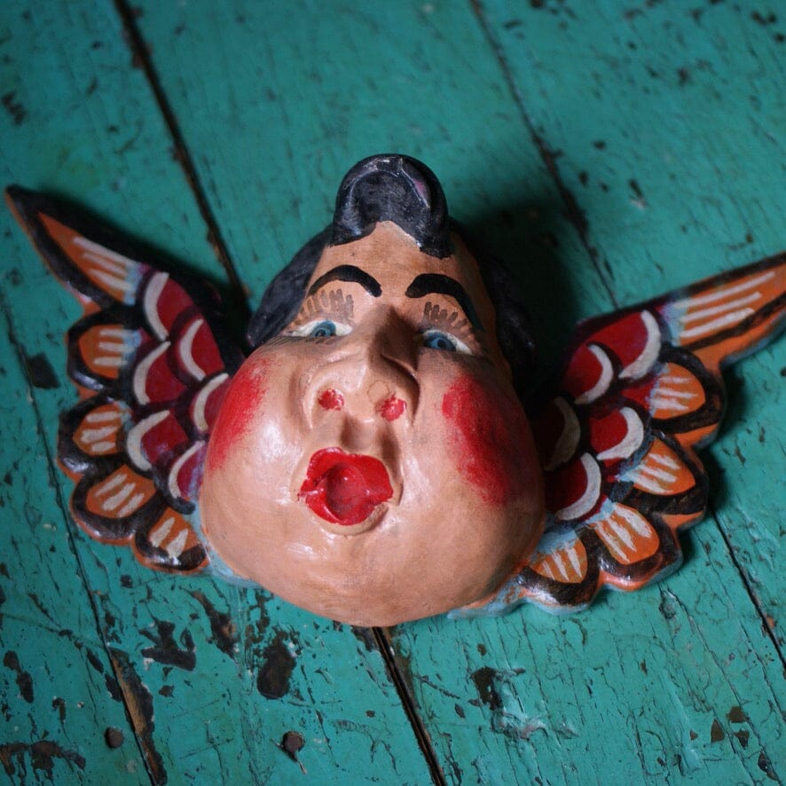 Large Winged Hanging Cherubs  Zinnia Folk Arts   