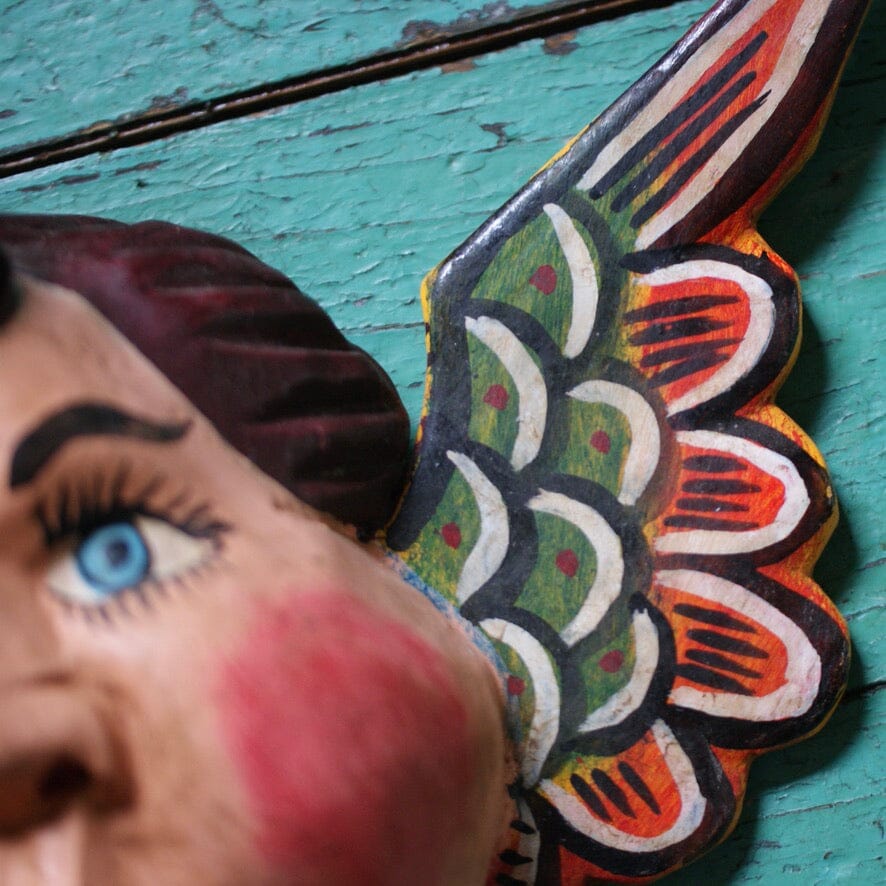 Large Winged Hanging Cherubs  Zinnia Folk Arts   