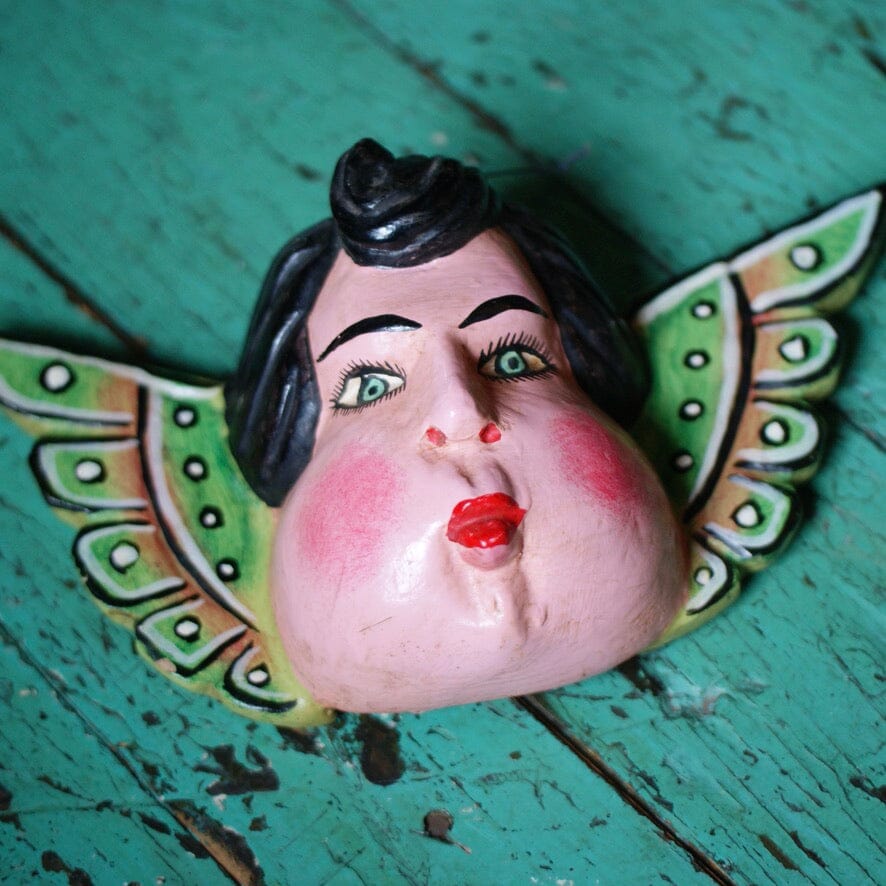 Large Winged Hanging Cherubs  Zinnia Folk Arts   