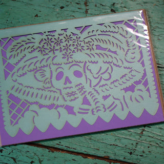 Laser Cut Catrina Cards  Zinnia Folk Arts   