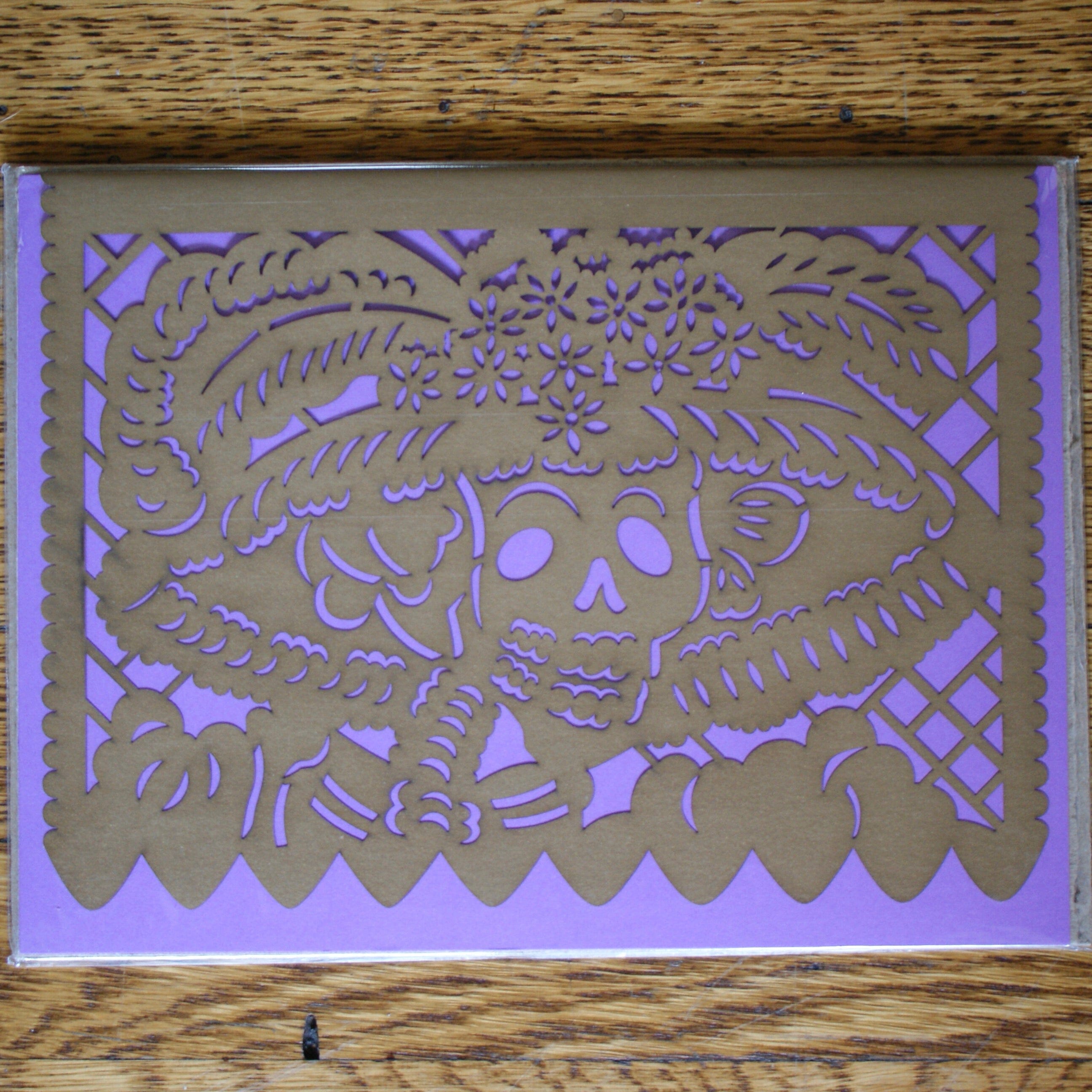 Laser Cut Catrina Cards  Zinnia Folk Arts   