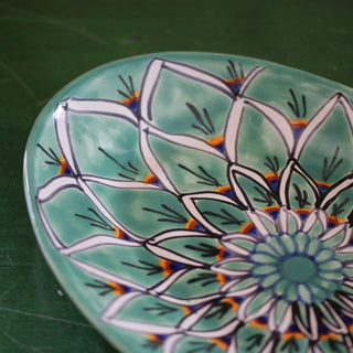 Medium Talavera Serving Platter, Ready to Ship Ceramics Zinnia Folk Arts   
