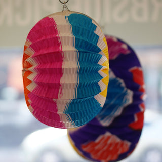 Mexican Paper Lanterns, Round or Lantern Shape Party Decor Zinnia Folk Arts   