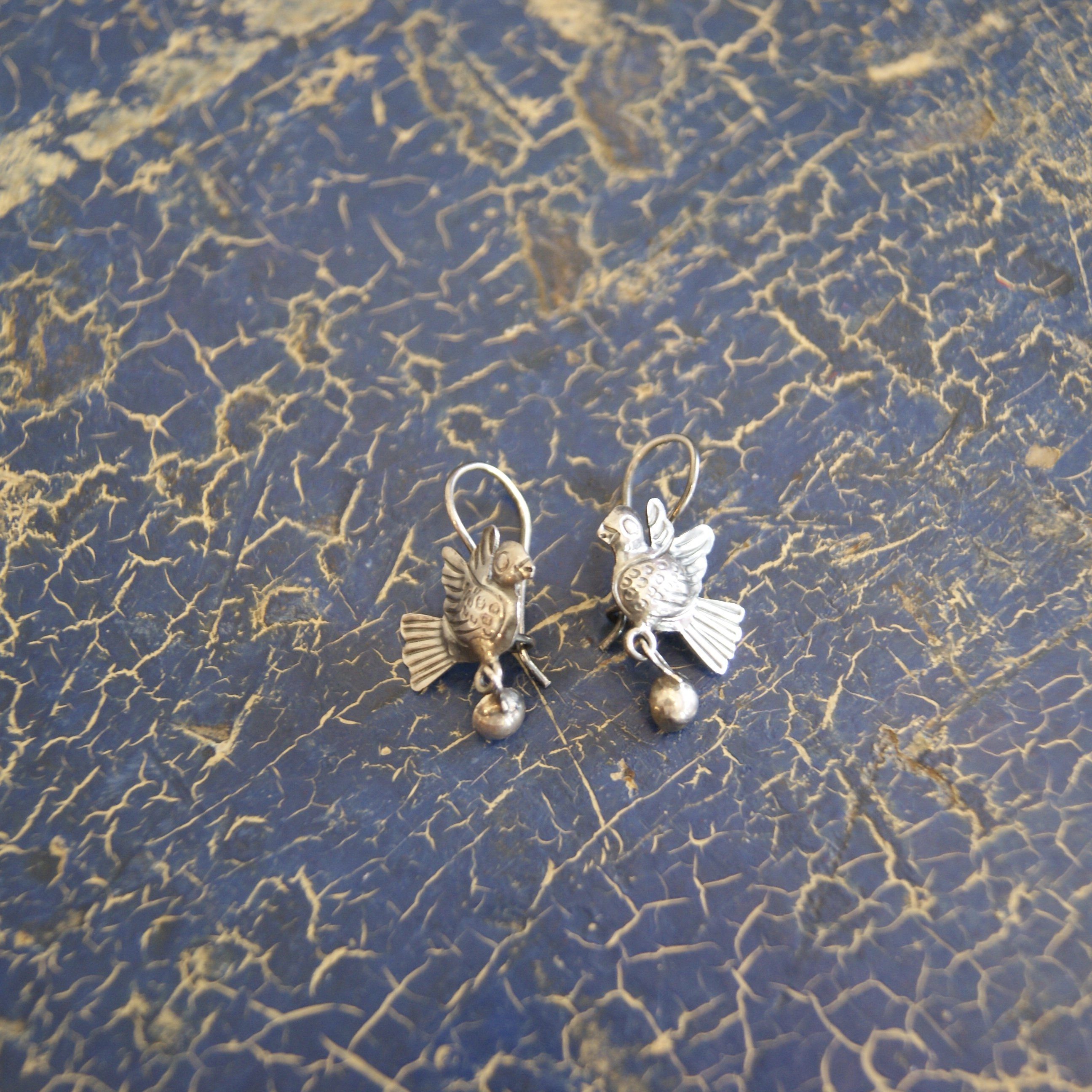 Mexico City Lovebirds With or Without Cup Dangles Jewelry Victor's   