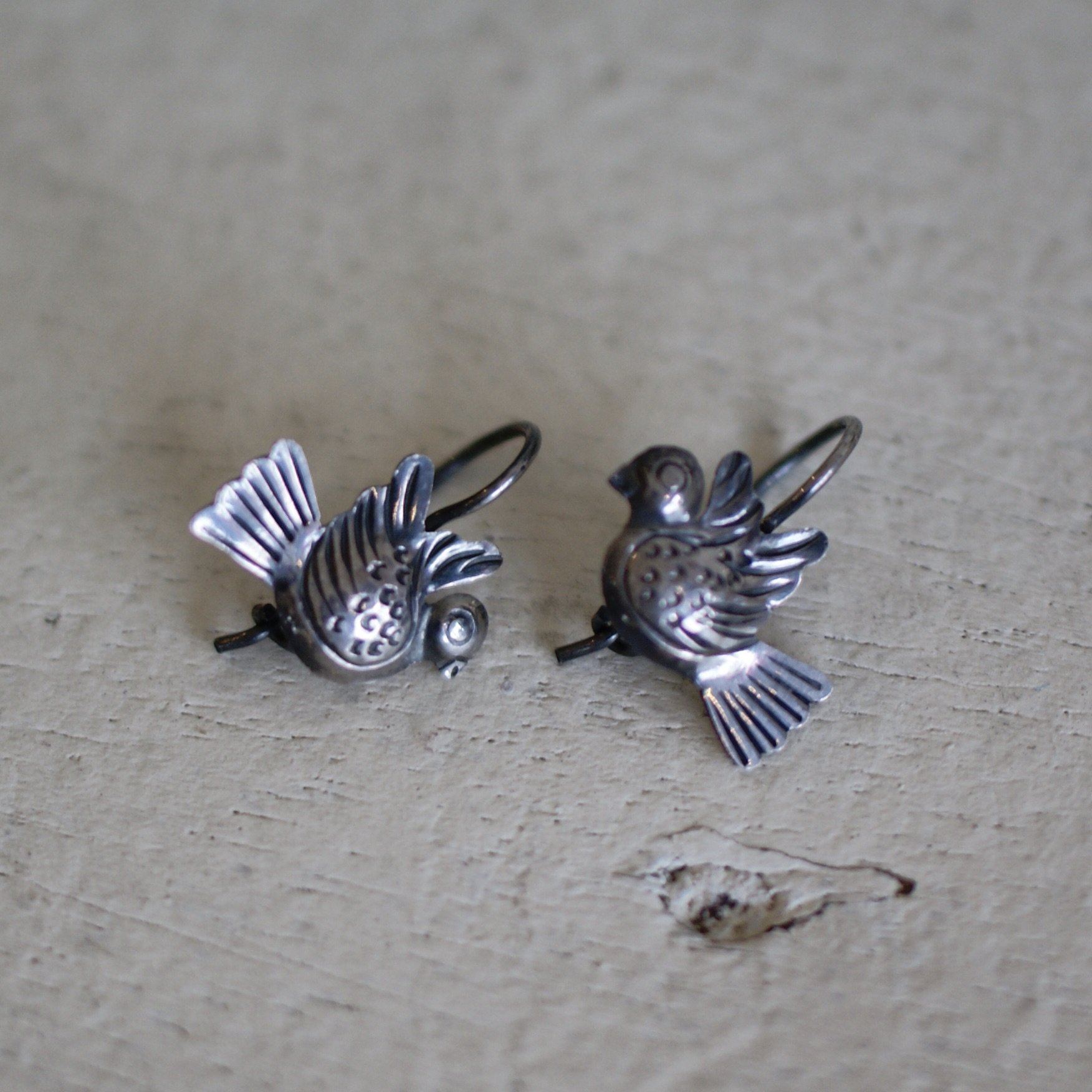 Mexico City Lovebirds With or Without Cup Dangles Jewelry Victor's   