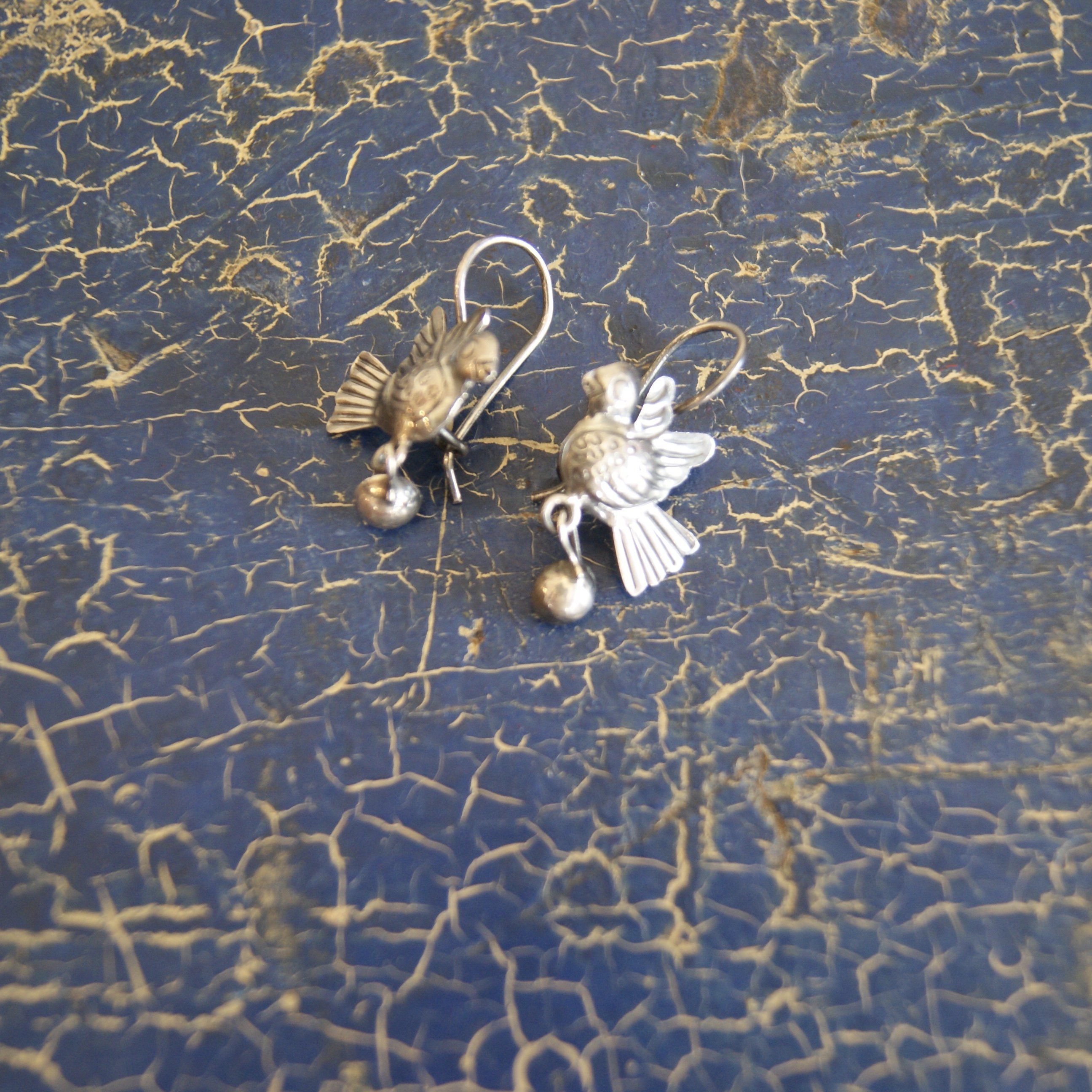 Mexico City Lovebirds With or Without Cup Dangles Jewelry Victor's Tiny Lovebird/Cup Dangle  