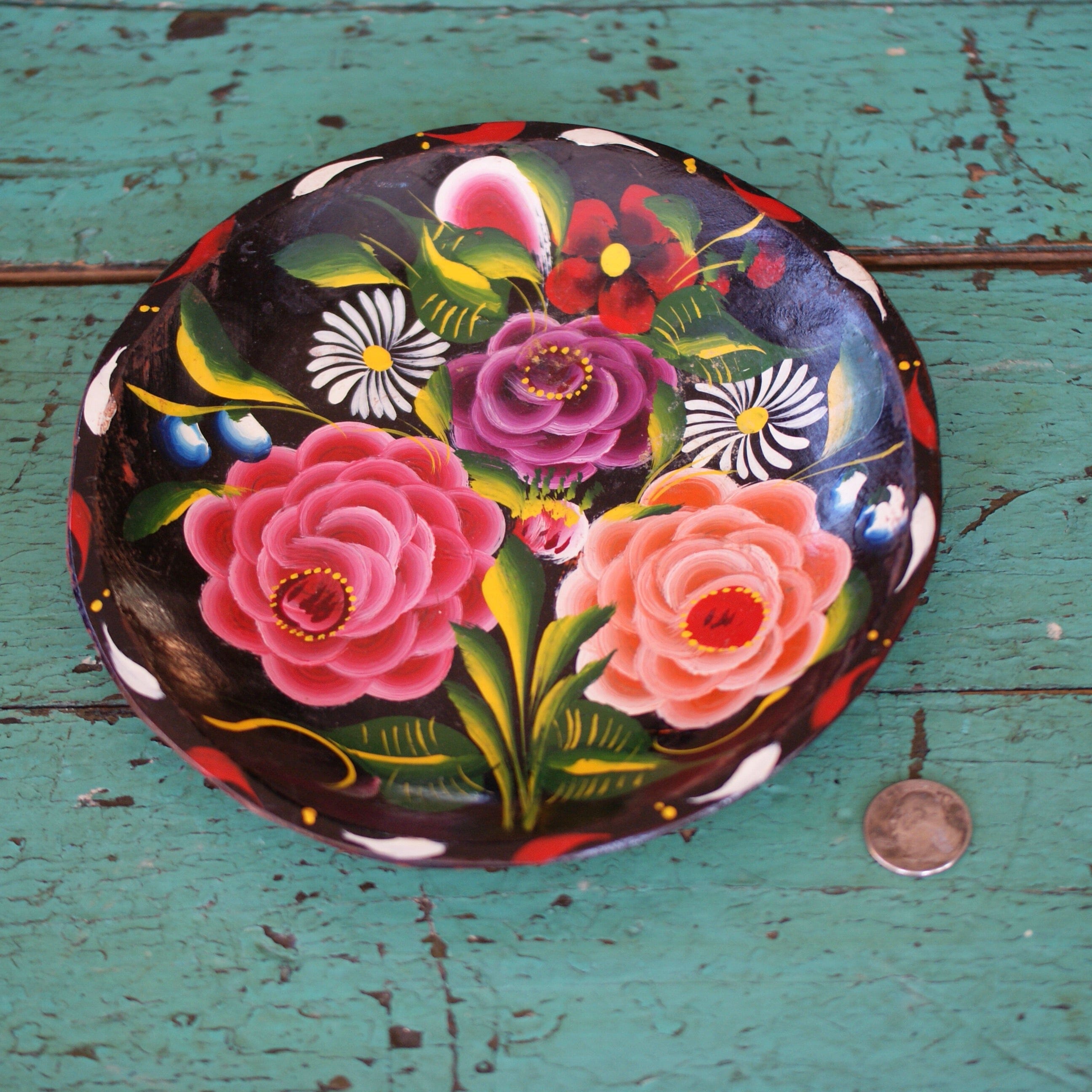 Michoacán Painted Wooden Trays Home Decor Zinnia Folk Arts   
