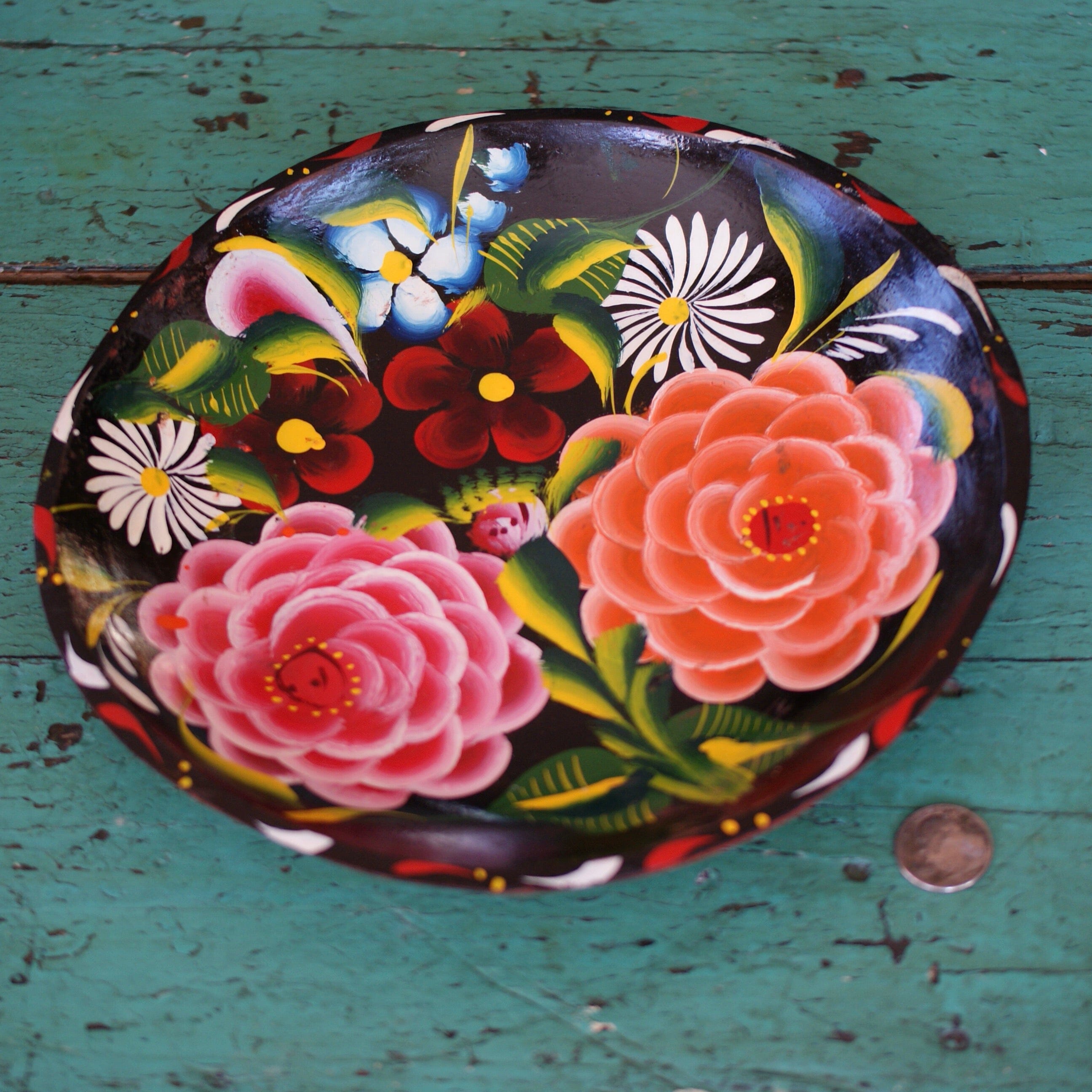 Michoacán Painted Wooden Trays Home Decor Zinnia Folk Arts   