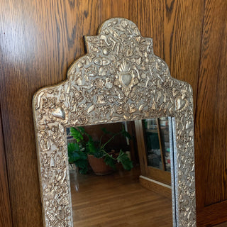 Milagro Covered Mirror Frame Large Home Decor Zinnia Folk Arts   