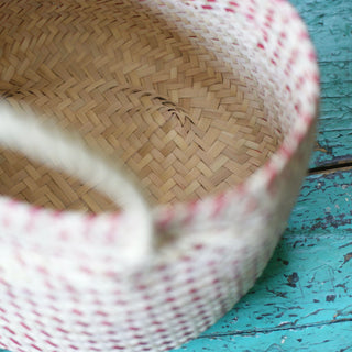 Oaxaca Woven Raffia Summer Handbag Apparel Zinnia Folk Arts   