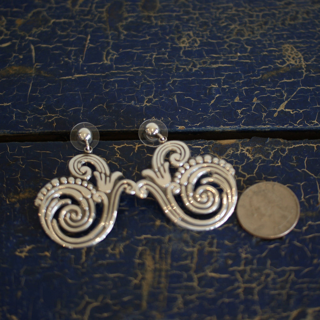 Mexican silver 2025 earrings vintage