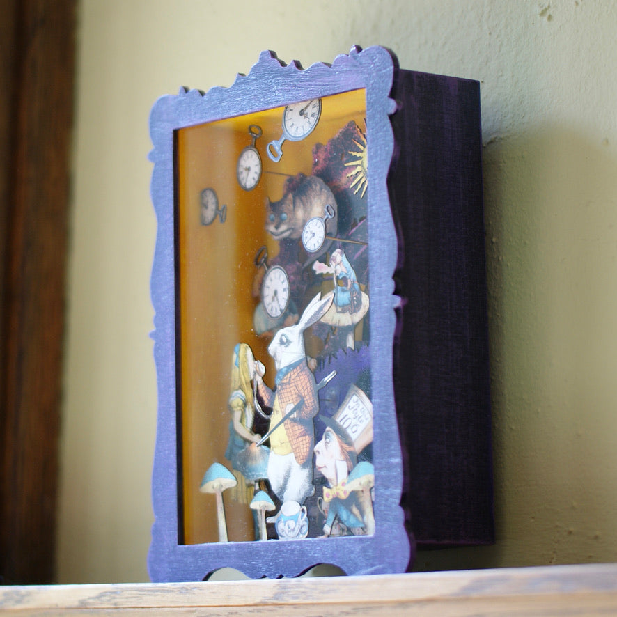 Painted Wood Nicho Boxes by American Folk Artist Day of the Dead Zinnia Folk Arts   