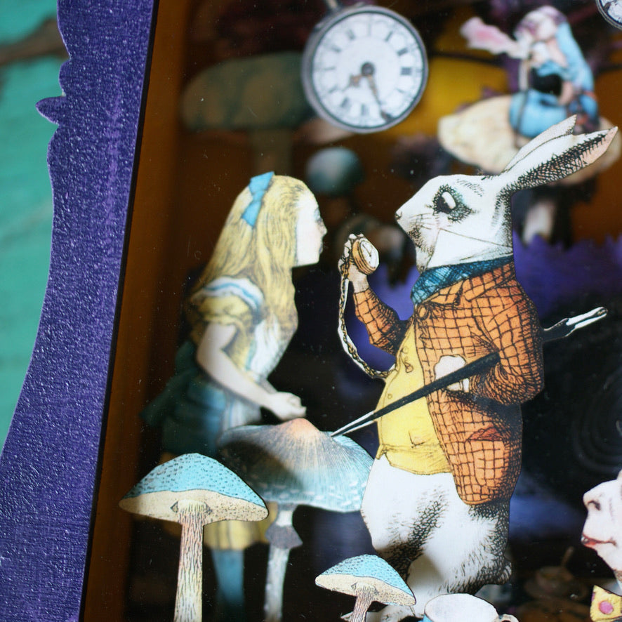 Painted Wood Nicho Boxes by American Folk Artist Day of the Dead Zinnia Folk Arts   