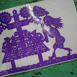 Paper Cut Outs for Framing Fiesta Zinnia Folk Arts   