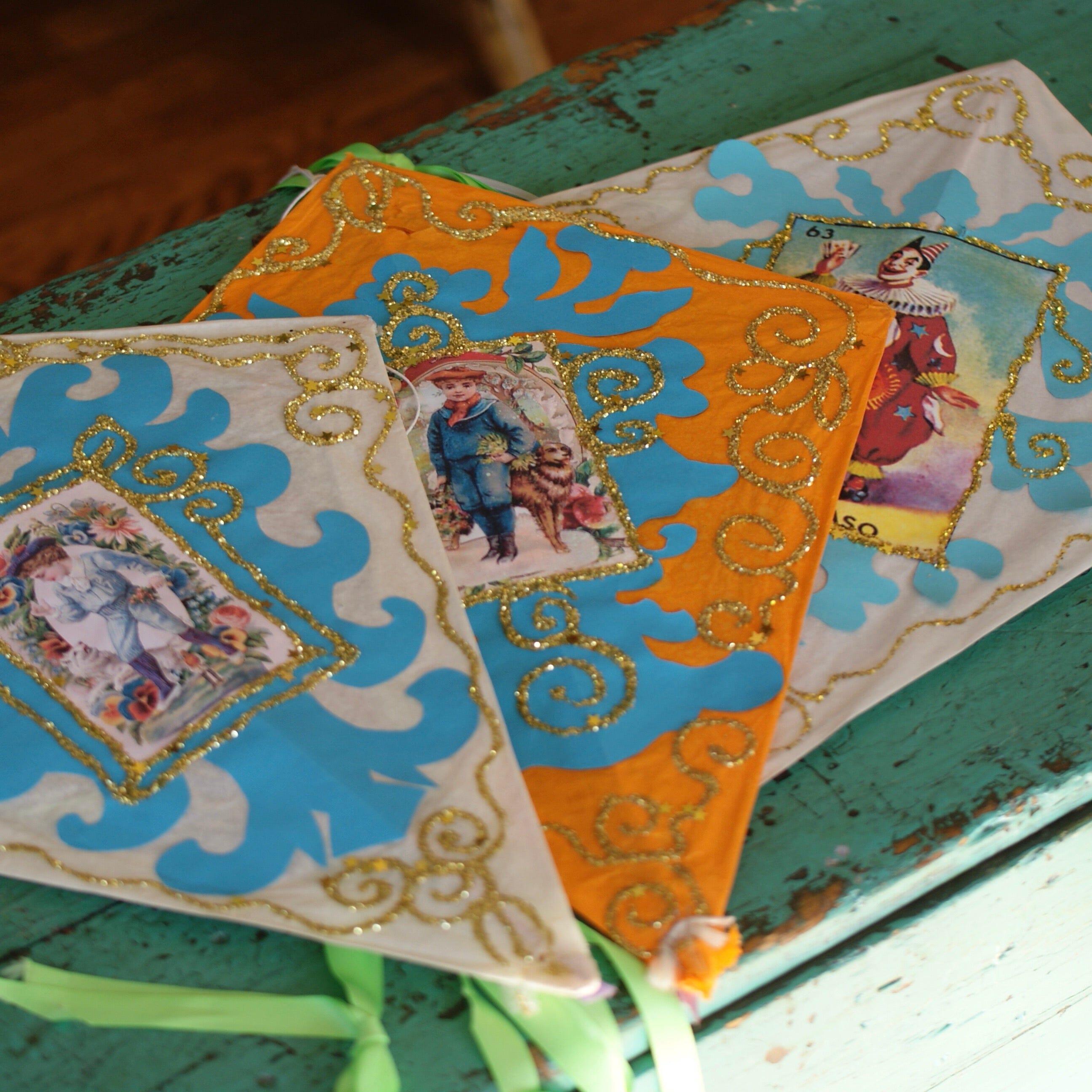 Paper Kites  Zinnia Folk Arts   