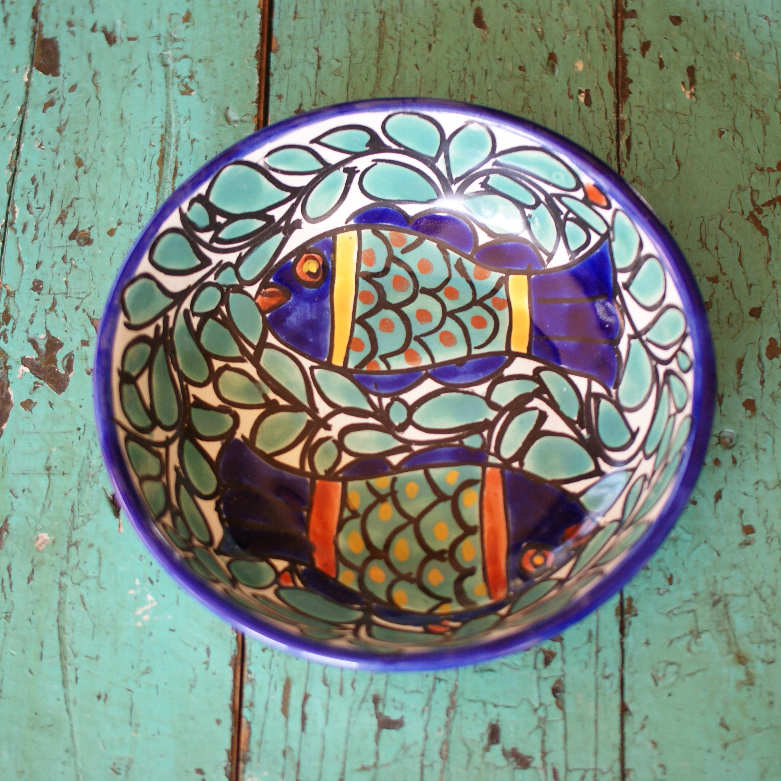 Pasta or Soup Bowl, Ready to Ship Ceramics Zinnia Folk Arts   
