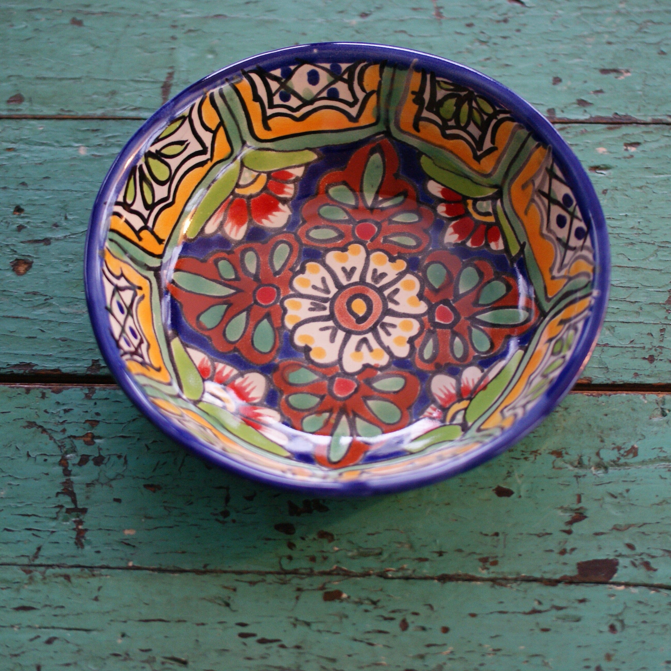 Pasta or Soup Bowl, Ready to Ship Ceramics Zinnia Folk Arts   
