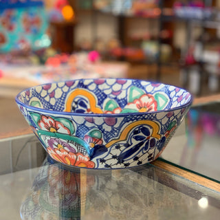 Pozole Mexican Talavera Bowls, Small, Ready to Ship Ceramics Zinnia Folk Arts   
