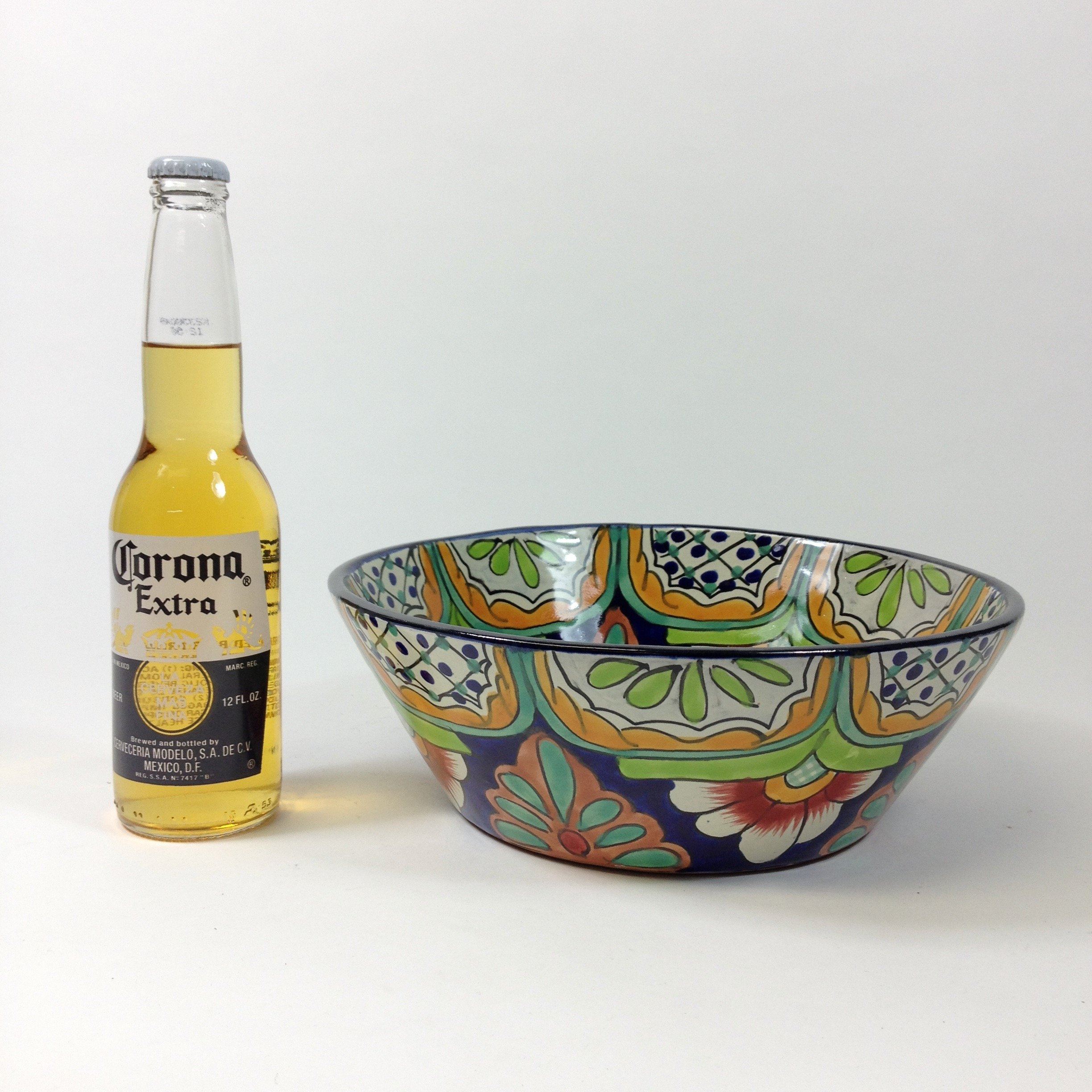 Pozole Mexican Talavera Bowls, Small, Ready to Ship Ceramics Zinnia Folk Arts   
