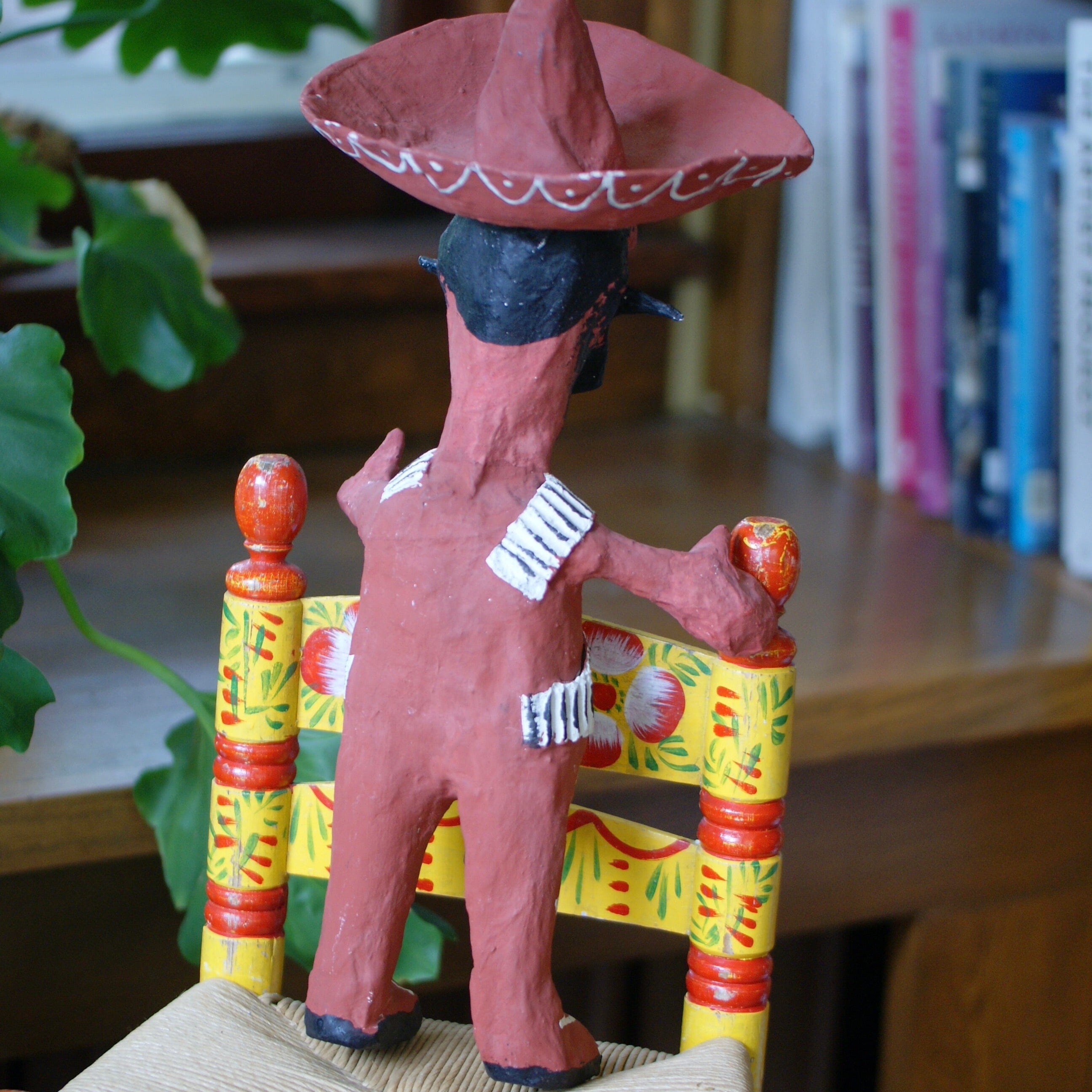 Rustic Papier-Mâché Judas Figures Whimsical Zinnia Folk Arts   