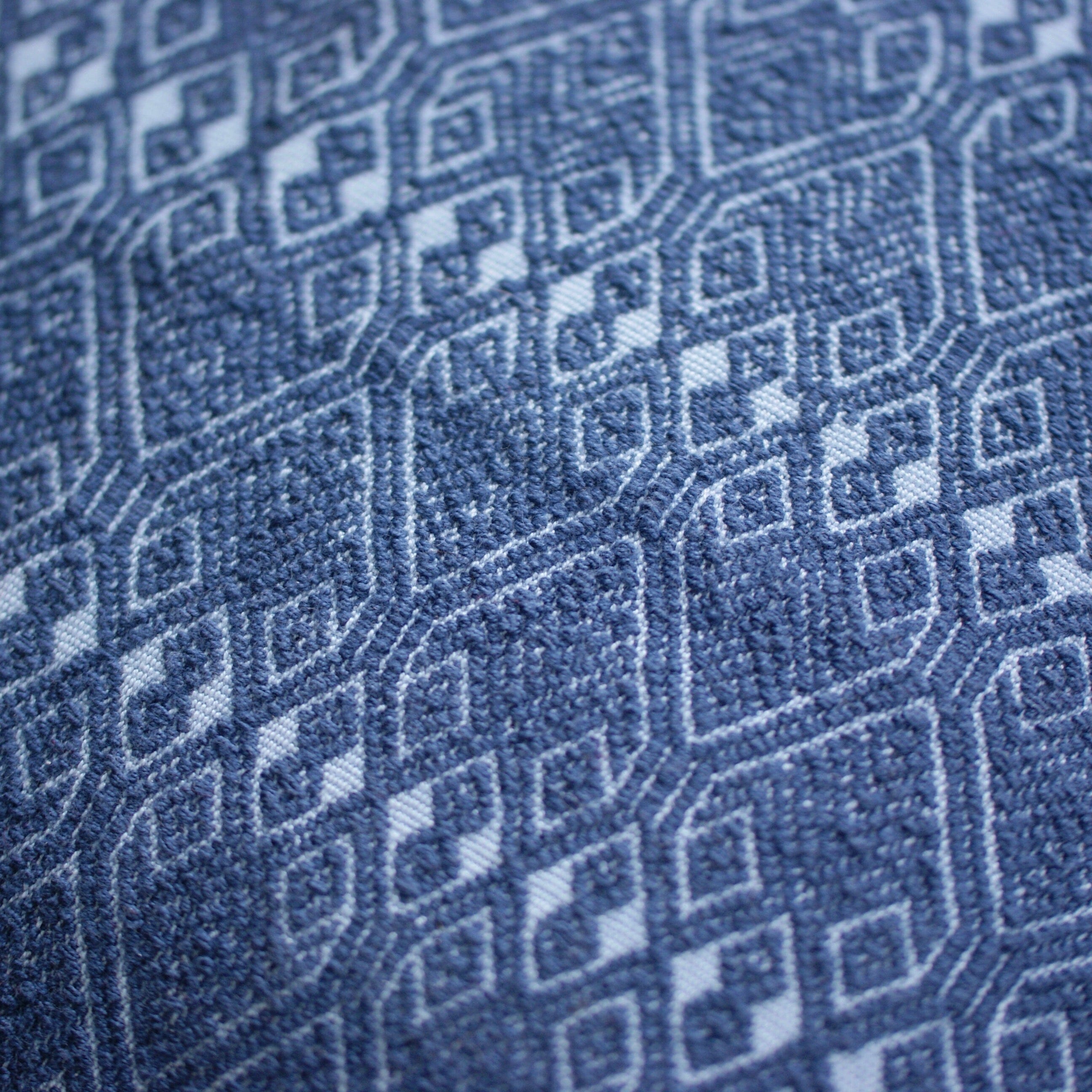 San Andres Handwoven Square Pillow textiles Zinnia Folk Arts   