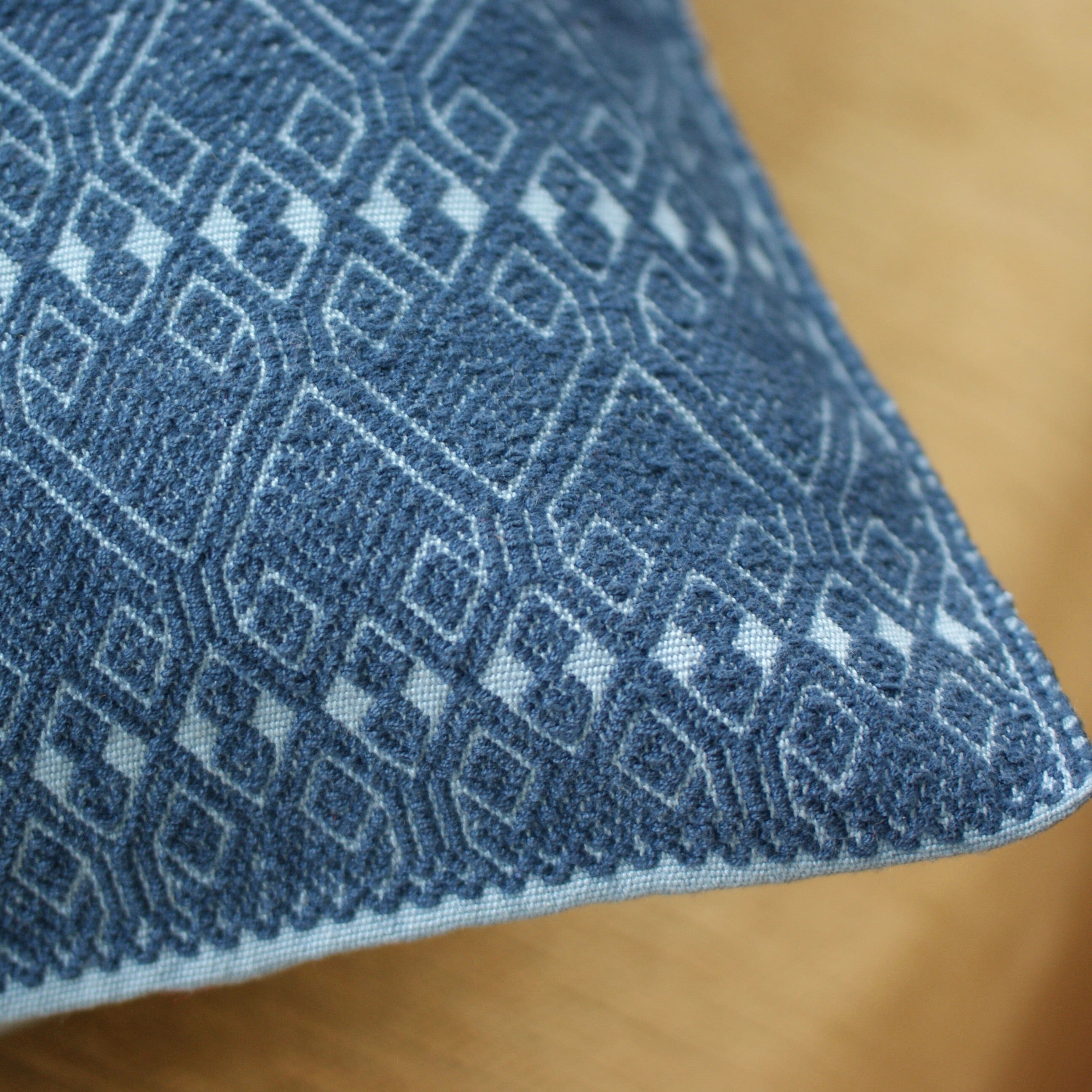 San Andres Handwoven Square Pillow textiles Zinnia Folk Arts   