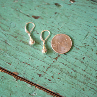 Silver Teardrop Earring Jewelry Zinnia Folk Arts   