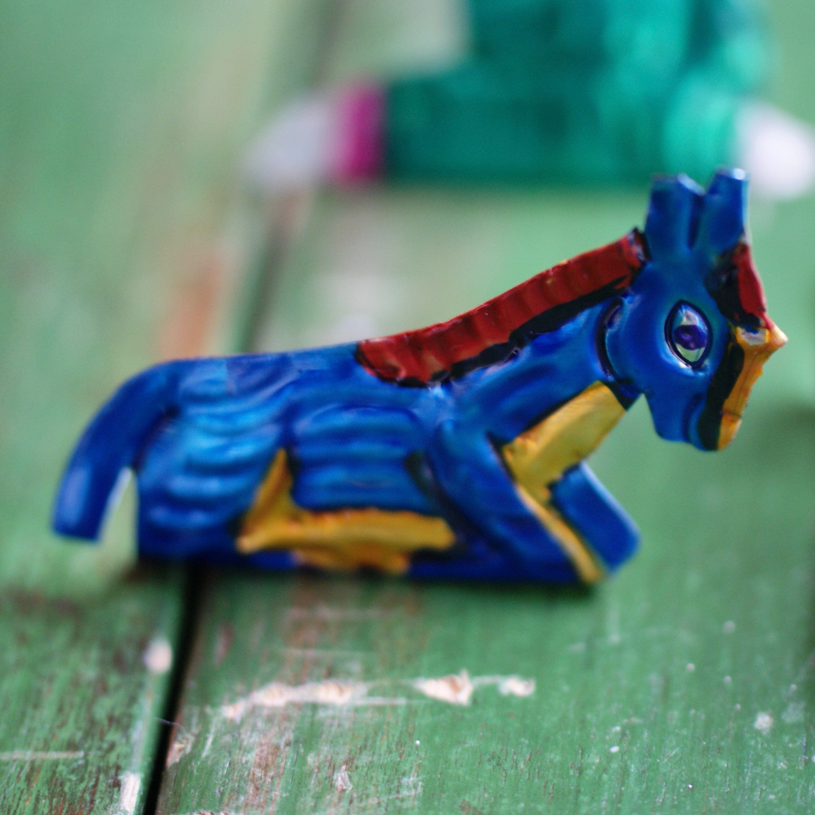 Small Fold-Up Tin Nativity Creche, 10 pieces Christmas Zinnia Folk Arts   